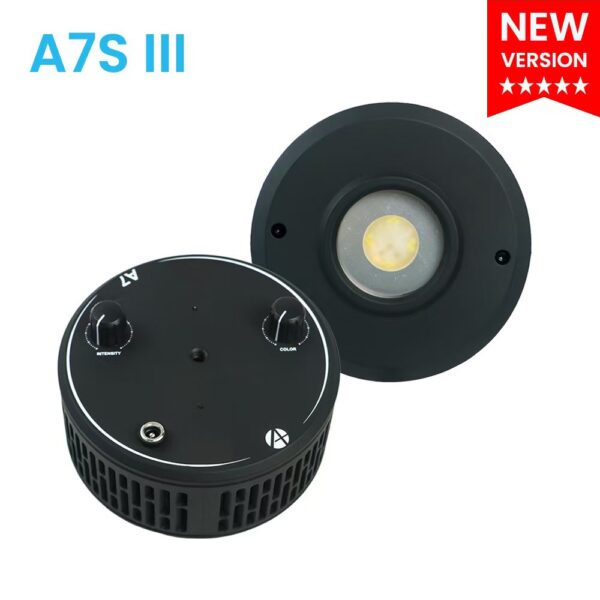 AIPAI A7S III 100w Full Spectrum WiFi Multi-Light Saltwater 6 Color Channels LED Aquarium Light for Marine Coral Reef Fish Tank