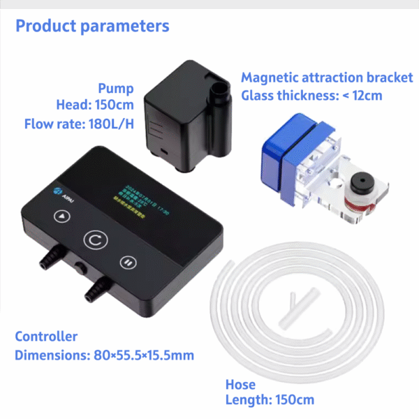 AIPAI Smart ATO System Auto Top Off for Aquarium APP-Controlled Water Level Regulator Precision Optical Sensor for Reef Tank Marine Aquariums - Image 7