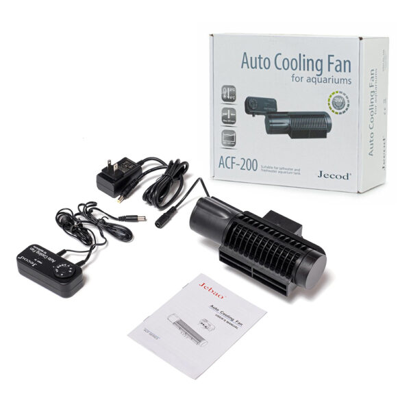 Jebao Jecod ACF Series Aquarium Cooling Fan Mute Automatic Temperature Control Fan Marine Aquarium Cooler Accessoires 12V 3W 4W - Image 7