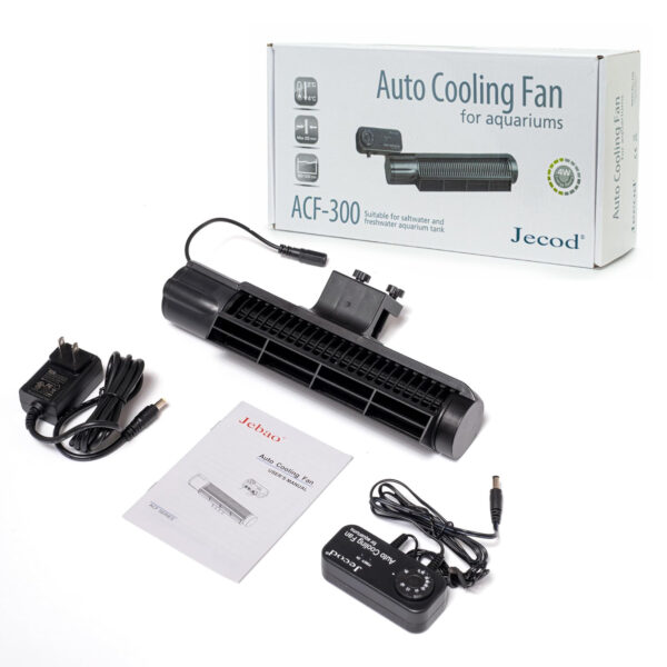 Jebao Jecod ACF Series Aquarium Cooling Fan Mute Automatic Temperature Control Fan Marine Aquarium Cooler Accessoires 12V 3W 4W - Image 8