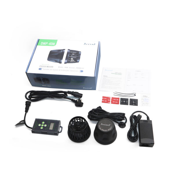 Jecod jebao DMP-10M/20M/30M/40M New Bluetooth WiFi App Cordless Device Aquarium Wavemaker Pump Freshwater Saltwater Fish Tank - Image 2