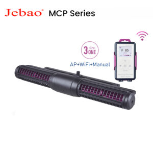 Jebao Jecod MCP Series DC 24V AP WiFi Manual SINE Wave Double IC Electronic Automatic Wireless  Saltwater Freshwater Smart Aquarium Cross Flow Wavemaker Pump for Coral Reef Fish Tank