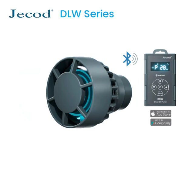 Jebao Jecod DLW Series Bluetooth Wave Pump for Aquarium App Control DC Saltwater Fish Tank Intelligent Mute Water Pump