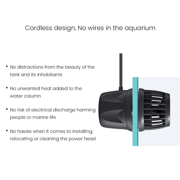Jebao Jecod DMP-5/10/15/20/25/30/35/40/45/55/65 New Smart Bluetooth App Programmed Cordless Multi Device Aquarium Wavemaker Pump Freshwater Saltwater Fish Tank - Image 10