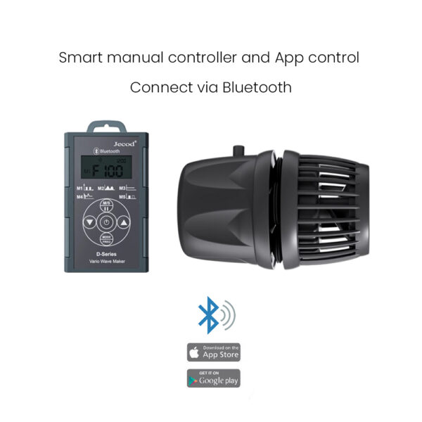 Jebao Jecod DMP-5/10/15/20/25/30/35/40/45/55/65 New Smart Bluetooth App Programmed Cordless Multi Device Aquarium Wavemaker Pump Freshwater Saltwater Fish Tank - Image 11