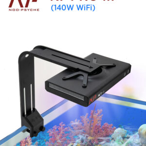 Noo-Psyche K7 Pro V3 140W Full Spectrum WiFi Sunrise Sunset Programmable Saltwater Aquarium LED Light for Marine Reef Fish Tank