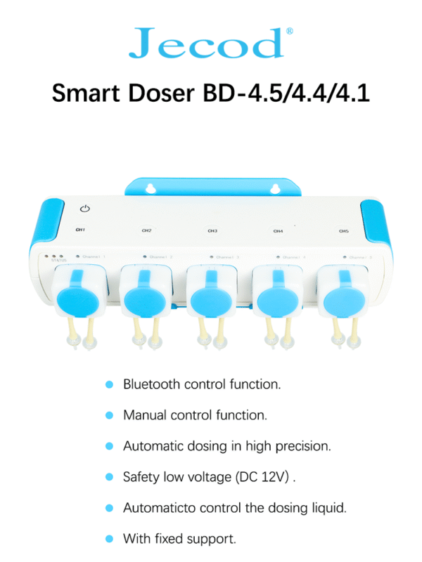 Jebao Jecod Smart Doser BD-4.5/4.4/4.1 Bluetooth Manual Control Aquarium Automatic Dosing Pump for Coral Reef Fish Tank - Image 10