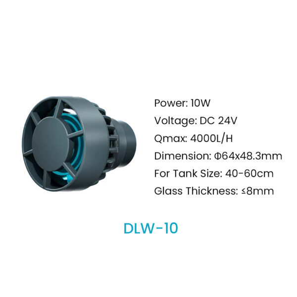 Jebao Jecod DLW Series Bluetooth Wave Pump for Aquarium App Control DC Saltwater Fish Tank Intelligent Mute Water Pump - Image 12