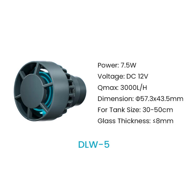 Jebao Jecod DLW Series Bluetooth Wave Pump for Aquarium App Control DC Saltwater Fish Tank Intelligent Mute Water Pump - Image 11