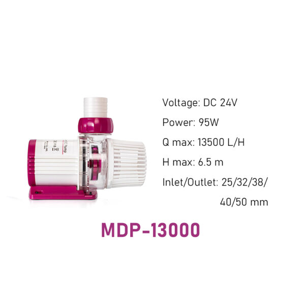 Jebao Jecod MDP Series Smart DC 24V WiFi Manual AP SINE Wave IC Electronic Wear-Resistant Saltwater Freshwater Aquarium Return Pump for Marine Coral Reef Fish Tank - Image 15