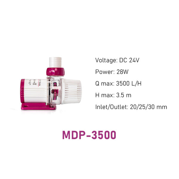 Jebao Jecod MDP Series Smart DC 24V WiFi Manual AP SINE Wave IC Electronic Wear-Resistant Saltwater Freshwater Aquarium Return Pump for Marine Coral Reef Fish Tank - Image 10