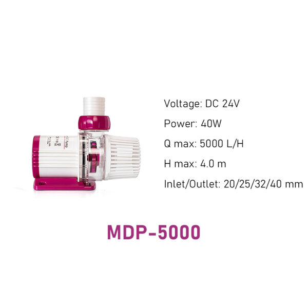 Jebao Jecod MDP Series Smart DC 24V WiFi Manual AP SINE Wave IC Electronic Wear-Resistant Saltwater Freshwater Aquarium Return Pump for Marine Coral Reef Fish Tank - Image 11