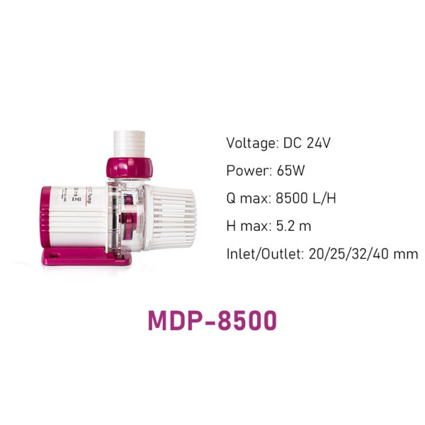 Jebao Jecod MDP Series Smart DC 24V WiFi Manual AP SINE Wave IC Electronic Wear-Resistant Saltwater Freshwater Aquarium Return Pump for Marine Coral Reef Fish Tank - Image 13