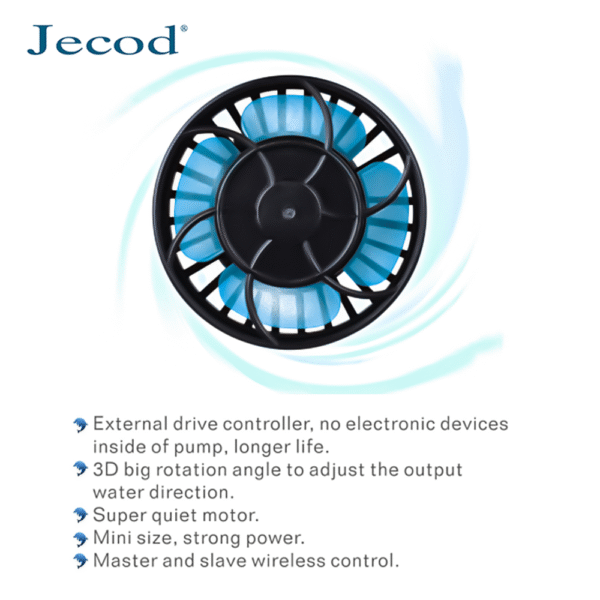 Jebao Jecod SLW Series WIFi App Manual Control Constant Compatible SINE Aquarium Wavemaker Pump for Freshwater Saltwater Fish Tank Coral Reef - Image 14