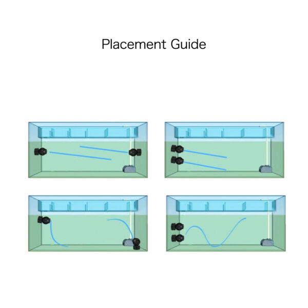 Jebao Jecod SW Series Wave Pump 2/4/8/15 Wireless Sync Super Magnetic 360° Flow for Coral Reef  Fish Tank Freshwater and Marine Aquariums - Image 7