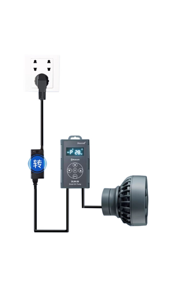 Jebao Jecod DLW Series Bluetooth Wave Pump for Aquarium App Control DC Saltwater Fish Tank Intelligent Mute Water Pump - Image 4