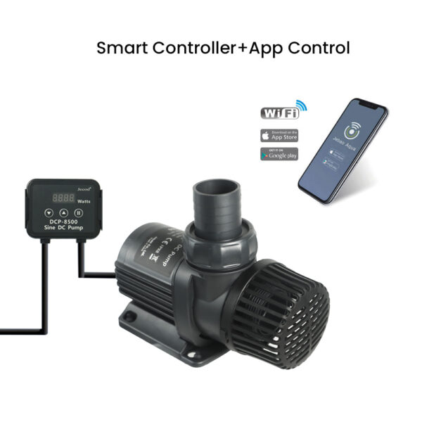 Jebao Jecod DCP 2500/3500/8500 100-240V Inovative WiFi App Control Resistant Quite Freshwater Saltwater Fish Tank Aquarium Water Pump - Image 9