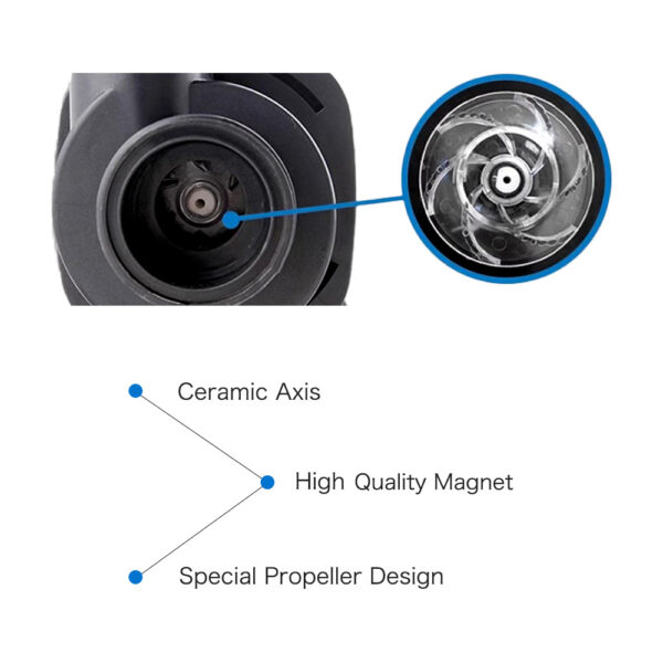 Jebao Jecod DCP 2500/3500/8500 100-240V Inovative WiFi App Control Resistant Quite Freshwater Saltwater Fish Tank Aquarium Water Pump - Image 11
