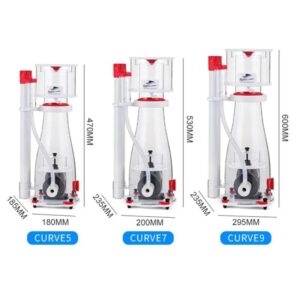 Bubble Magus Curve A3/A5/A8/A9 Aquarium Internal Protein Skimmer DC Pump Saltwater Marine Fish Tank Filter