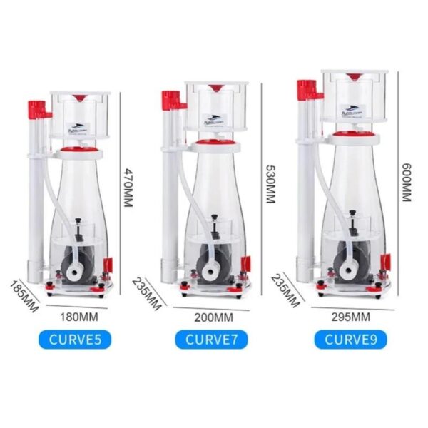Bubble Magus Curve A3/A5/A8/A9 Aquarium Internal Protein Skimmer DC Pump Saltwater Marine Fish Tank Filter