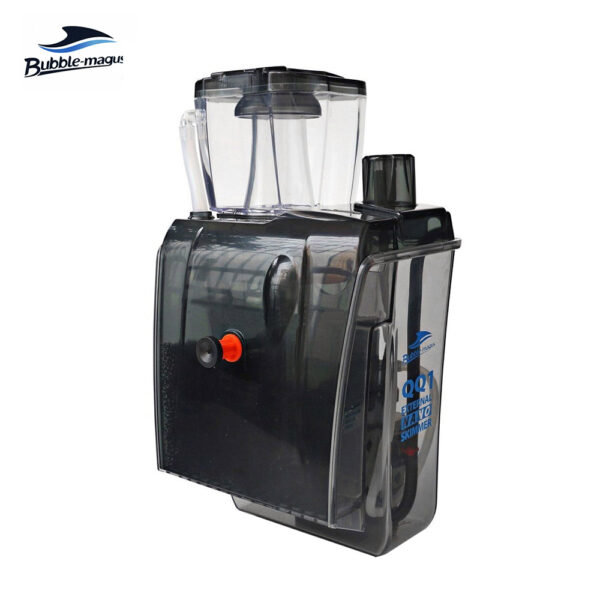 Bubble Magus QQ1/QQ3 AC 220-240V HOB Sumpless Reliable Needle Wheel Pump Aquarium External Protein Skimmer for Saltwater Small Fish Tank Up to 100L/300L