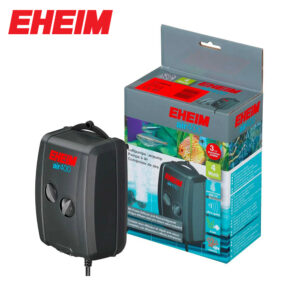 EHEIM Airflow Adjustable Saltwater Freshwater Aquarium Fish Tank Air Pump Air100/200/400 with Airline Airstone Diffuser