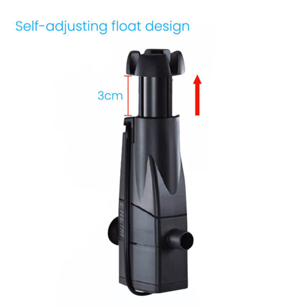 EHEIM Skim350 220V 5W Adjustable Flow Freshwater Saltwater Aquarium Filter Micro Surface Skimmer with Pump - Image 3