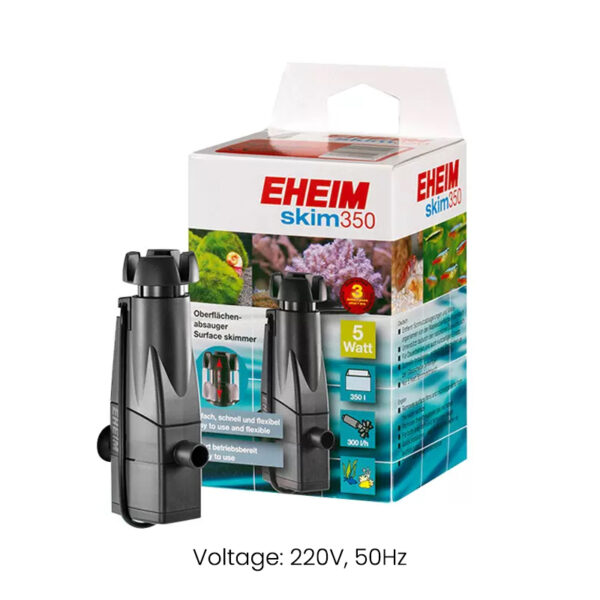 EHEIM Skim350 220V 5W Adjustable Flow Freshwater Saltwater Aquarium Filter Micro Surface Skimmer with Pump - Image 9
