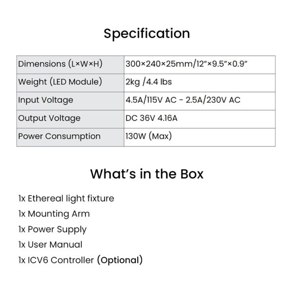 Maxspect Ethereal E5-130 LED Lighting System - Image 10