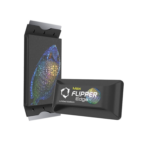 Flipper Edge Limited Edition Max Tang Puffer Glass Acrylic Fish Tank 2 In 1 Floating Magnetic Aquarium Algae Cleaner with Dual Blades - Image 11