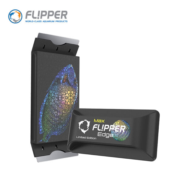 Flipper Edge Limited Edition Max Tang Puffer Glass Acrylic Fish Tank 2 In 1 Floating Magnetic Aquarium Algae Cleaner with Dual Blades - Image 12