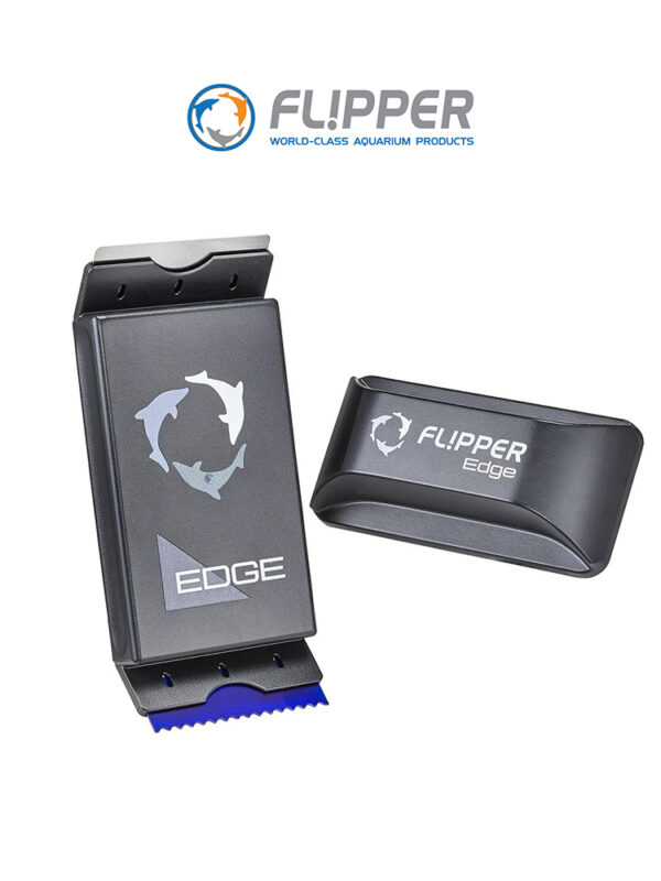 Flipper Edge Standard Max 2 in 1 Floating Magnetic Glass Acrylic Fish Tank Aquarium Algae Cleaner with Dual Blades - Image 10