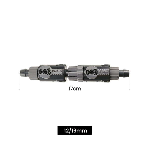 EHEIM Aquarium Canister Filter Inlet Outlet Tubing 9/12mm 12/16mm 16/22mm Double Tap Hosing Connector with Quick Release Coupling - Image 11