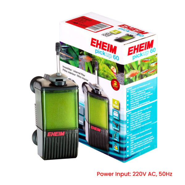 EHEIM Pickup 45/60/160/220 Compact Quiet Aquarium Water Internal Filter for Small Freshwater Saltwater Fish Tanks - Image 11