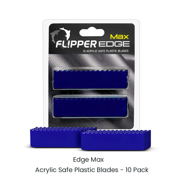 Flipper Edge Standard Max 2 in 1 Floating Magnetic Glass Acrylic Fish Tank Aquarium Algae Cleaner with Dual Blades - Image 11