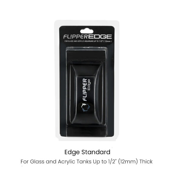 Flipper Edge Standard Max 2 in 1 Floating Magnetic Glass Acrylic Fish Tank Aquarium Algae Cleaner with Dual Blades - Image 16