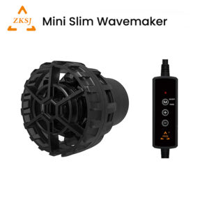ZKSJ Mini Slim 2000/3000 App Programmed Ultra Quite 6 Modes DC Slim Pro Mini Aquarium Wavemaker Circulation Pump for Marine Coral Reef Fish Tank