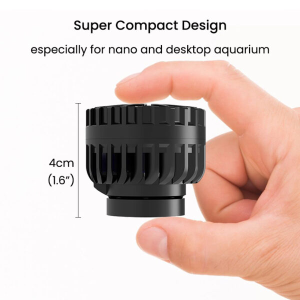 ZKSJ Mini Slim 2000/3000 App Programmed Ultra Quite 6 Modes DC Slim Pro Mini Aquarium Wavemaker Circulation Pump for Marine Coral Reef Fish Tank - Image 3