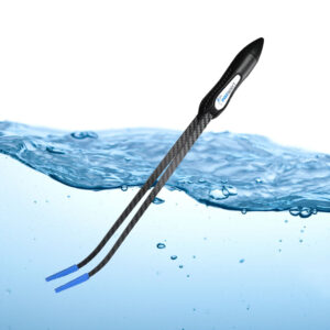 Maxspect Neutral Buoyancy High Strength Carbon Fiber Silicon Coated Tips Saltwater Aquarium Coral Tweezers for Marine Coral Reef Fish Tank