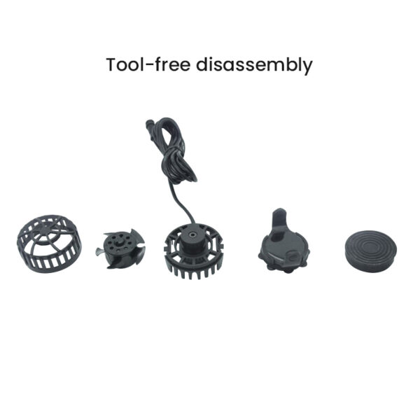 ZKSJ Eco Slim 6000/10000/15000/20000/25000 DC Mini Marine Salterwater Freshwater Coral Reef Fish Tank Aquarium Wavemaker Pump with Controller - Image 6