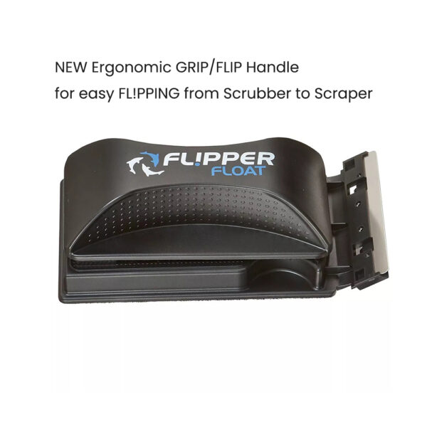 Flipper Nano/Standard/Max Float Glass Acrylic Fish Tank 2 in 1 Magnet Aquarium Algae Cleaner Scrubber and Scraper - Image 3