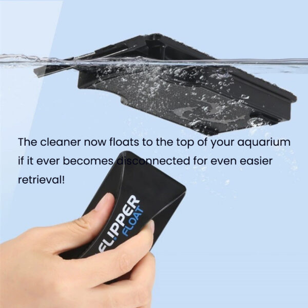Flipper Nano/Standard/Max Float Glass Acrylic Fish Tank 2 in 1 Magnet Aquarium Algae Cleaner Scrubber and Scraper - Image 7