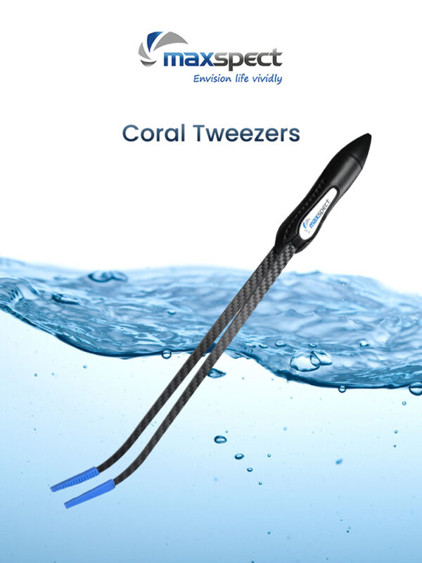 Maxspect Neutral Buoyancy High Strength Carbon Fiber Silicon Coated Tips Saltwater Aquarium Coral Tweezers for Marine Coral Reef Fish Tank - Image 9
