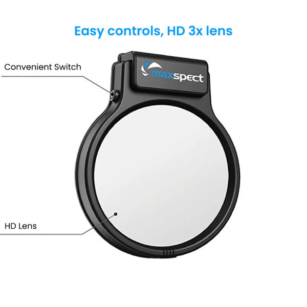 Maxspect Aquarium Marine Fish Coral Night Vision DeepSee Pastel Reef Magnifier 3/4 Times Optical Magnification To Display Coral Fin Decoration - Image 7