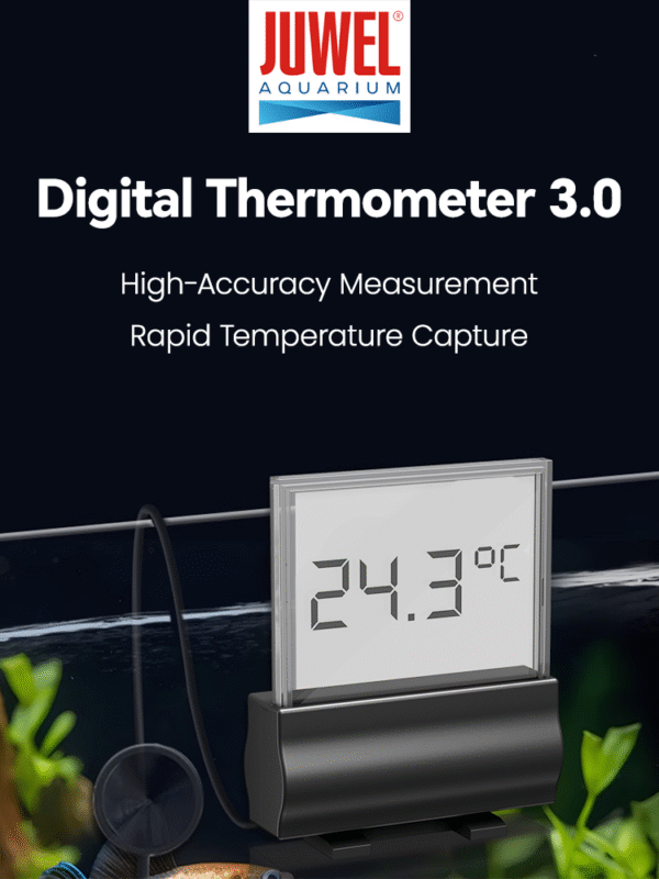 JUWEL Digital Thermometer 3.0 High Precision Aquarium Temperature Monitor for Freshwater & Marine Tanks LCD Display with Alarm IP67 Waterproof Probe - Image 10