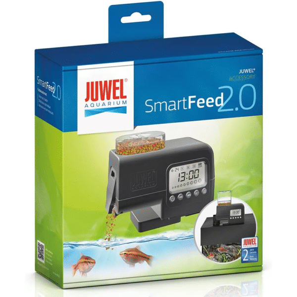 JUWEL Aquarium SmartFeed 2.0 Premium Automatic Programmed Individually Fish Feeder for Granulate Fake Every JUWEL Aquariums