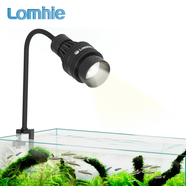 Lominie Asta 15F Full Spectrum Remote Control Dimmable Freshwater Marine LED Aquarium Light for Nano Coral Reef Fish Tank