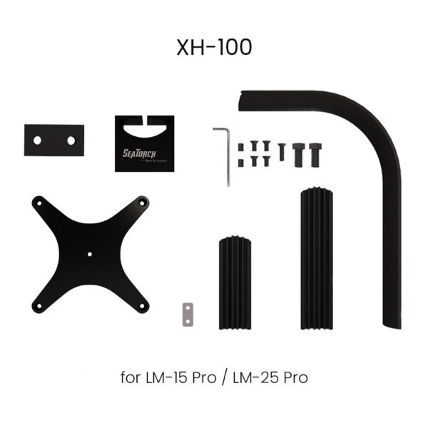 Seatorch XH-100 XH-200 Aluminum Aquarium Fish Tank Mounting Arm Bracket For LM-15/25/30 Pro Coral Reef Marine LED Aquarium Light