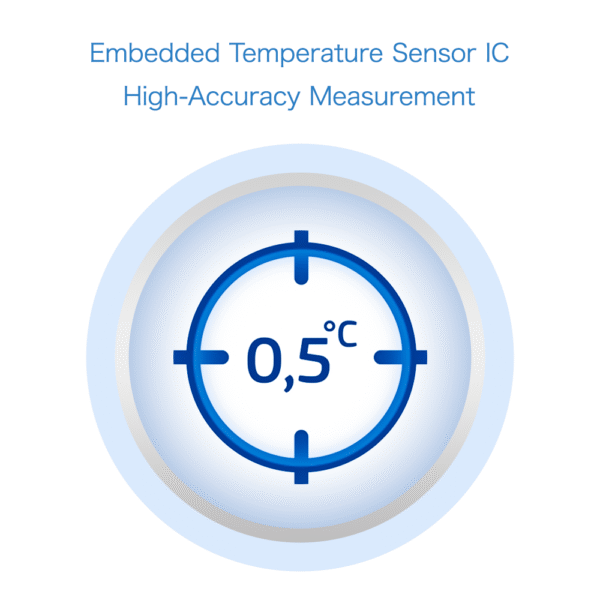 JUWEL Digital Thermometer 3.0 High Precision Aquarium Temperature Monitor for Freshwater & Marine Tanks LCD Display with Alarm IP67 Waterproof Probe - Image 4