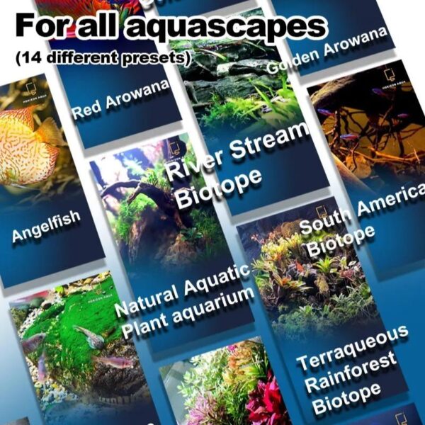 ZETLIGHT 2022 New UFO F8 PRO Algae Bursting Lamp Rainforest Freshwater Aquatic Plant Light Stream Landscaping for Marine Coral Reef Fish Tank - Image 8